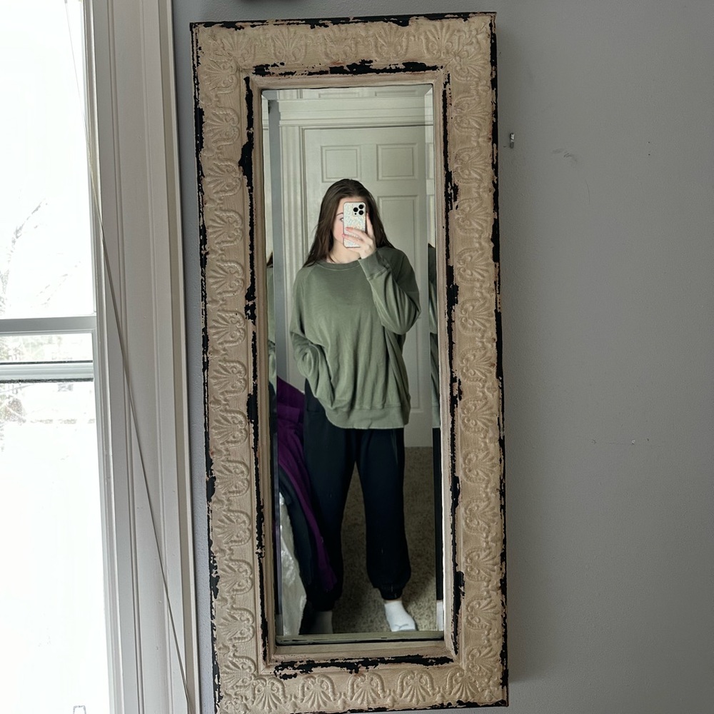 Aerie oversized green crewneck